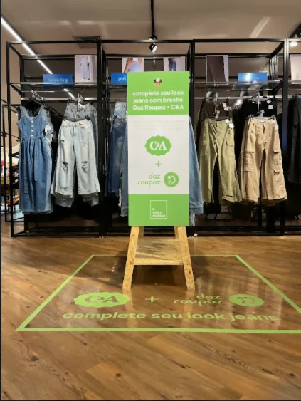 C&A se une ao Brechó Daz RoupaZ e promove Semana Jeans