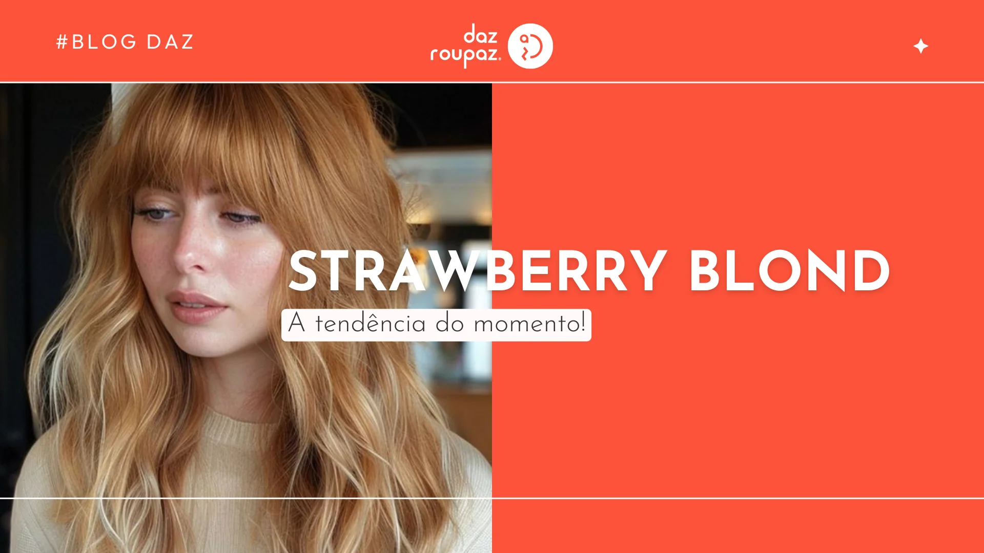 Descubra a tendência de cabelo Strawberry Blonde e veja como adotar esse tom vibrante e delicado. Dicas de cuidados e inspiração de looks.