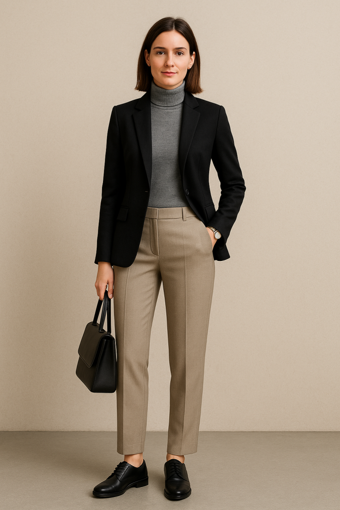 Descubra combinações que vão do trabalho à noite e ao casual com peças-chave versáteis e estilosas que facilitam sua rotina com elegância.