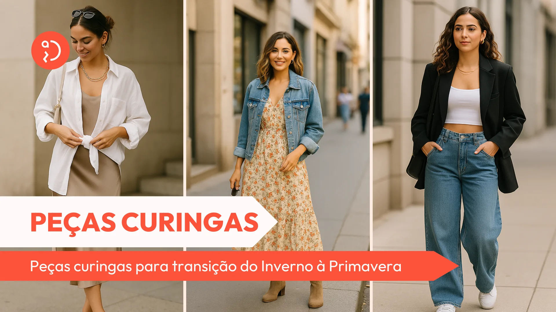 Descubra as melhores peças curingas primavera para usar na transição do inverno com estilo, conforto e versatilidade direto do seu armário.