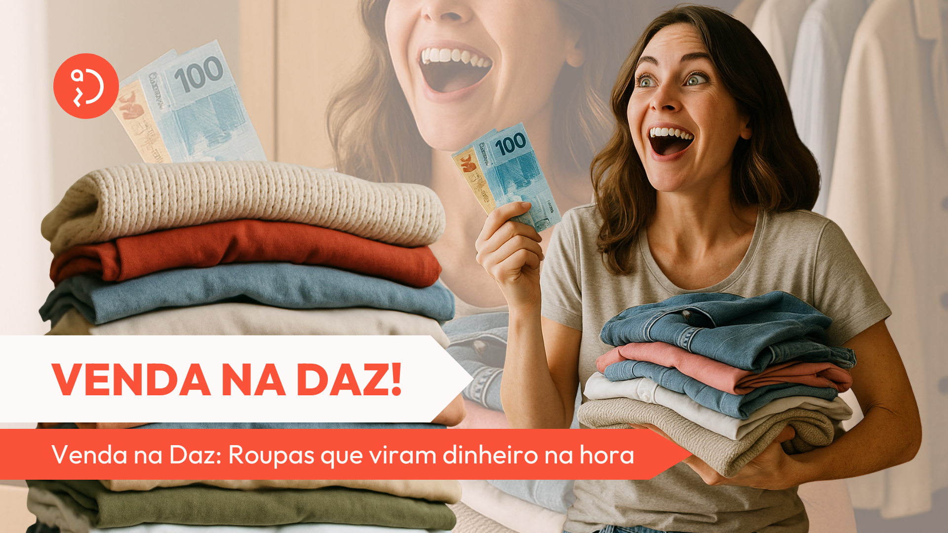 Quer vender roupas usadas em São Paulo? Na Daz, a venda é direta, sem consignado, e o pagamento é feito na hora. De forma muito simples!
