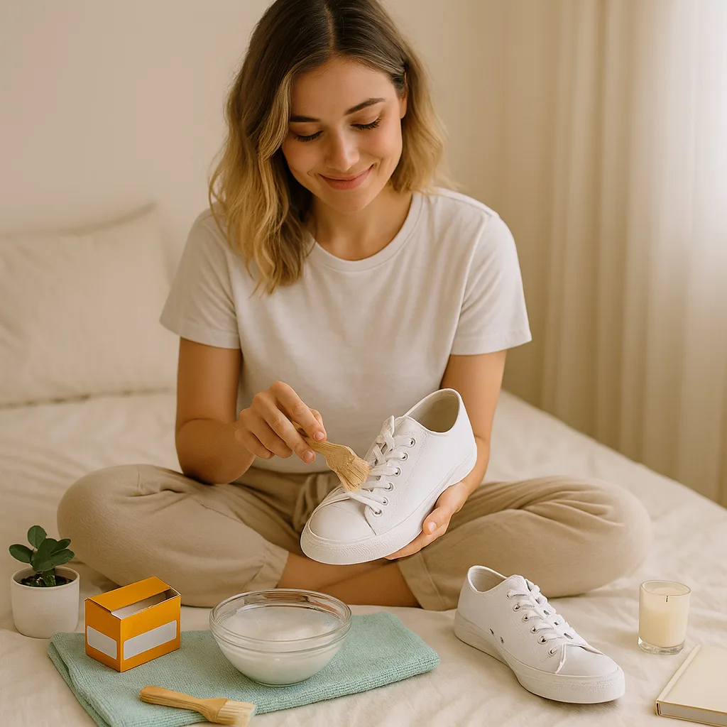 Aprenda como limpar um tênis branco com dicas simples e eficazes. Mantenha seu calçado impecável sem esforço com o que você tem em casa.