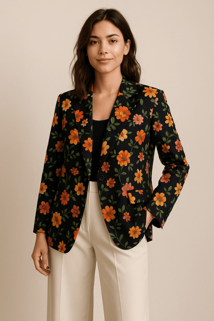 Veja como usar estampa floral com originalidade e personalidade. Inspirações leves, visuais e criativas direto do acervo da Daz Roupaz.