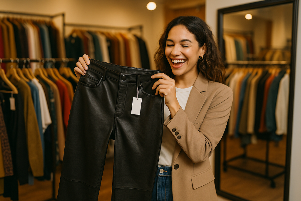 Descubra por que os achadinhos de brechó superam o fast fashion: estilo único, preço justo e muita personalidade no look.