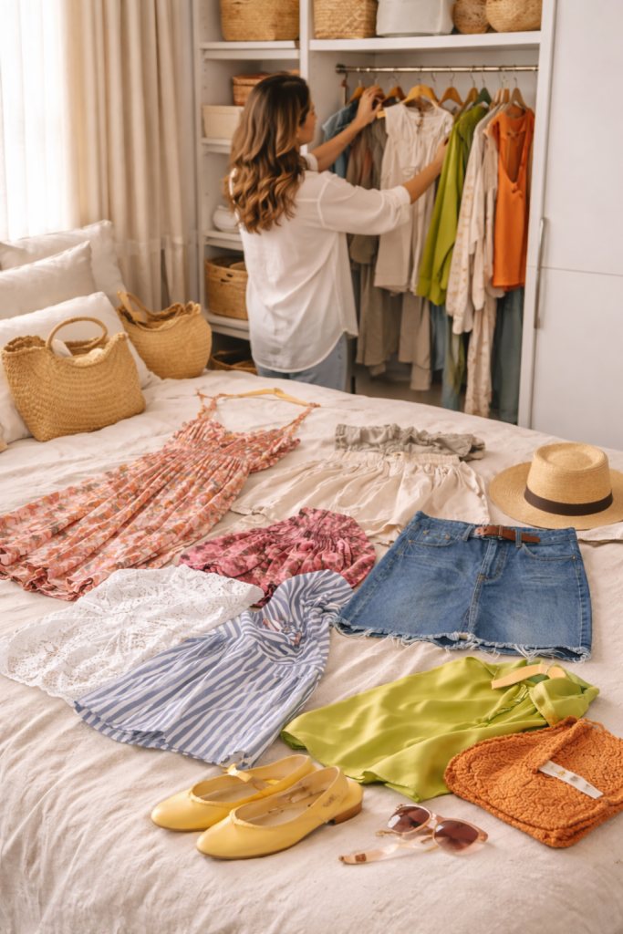 Saiba como vender roupas usadas SP antes do frio chegar. Transforme suas peças de verão paradas em Pix, crédito na Daz ou Vale Circular,