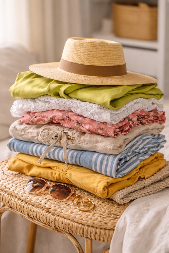 Saiba como vender roupas usadas SP antes do frio chegar. Transforme suas peças de verão paradas em Pix, crédito na Daz ou Vale Circular,