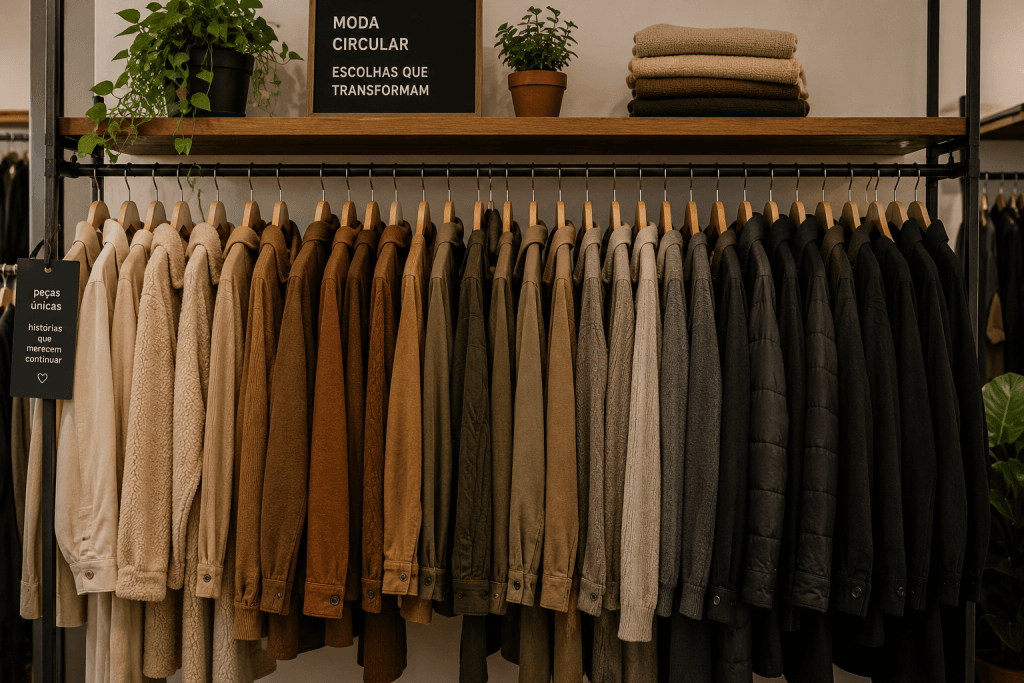 Camadas de vestidos e casacos elegantes para quem busca comprar roupa de inverno barata em SP.